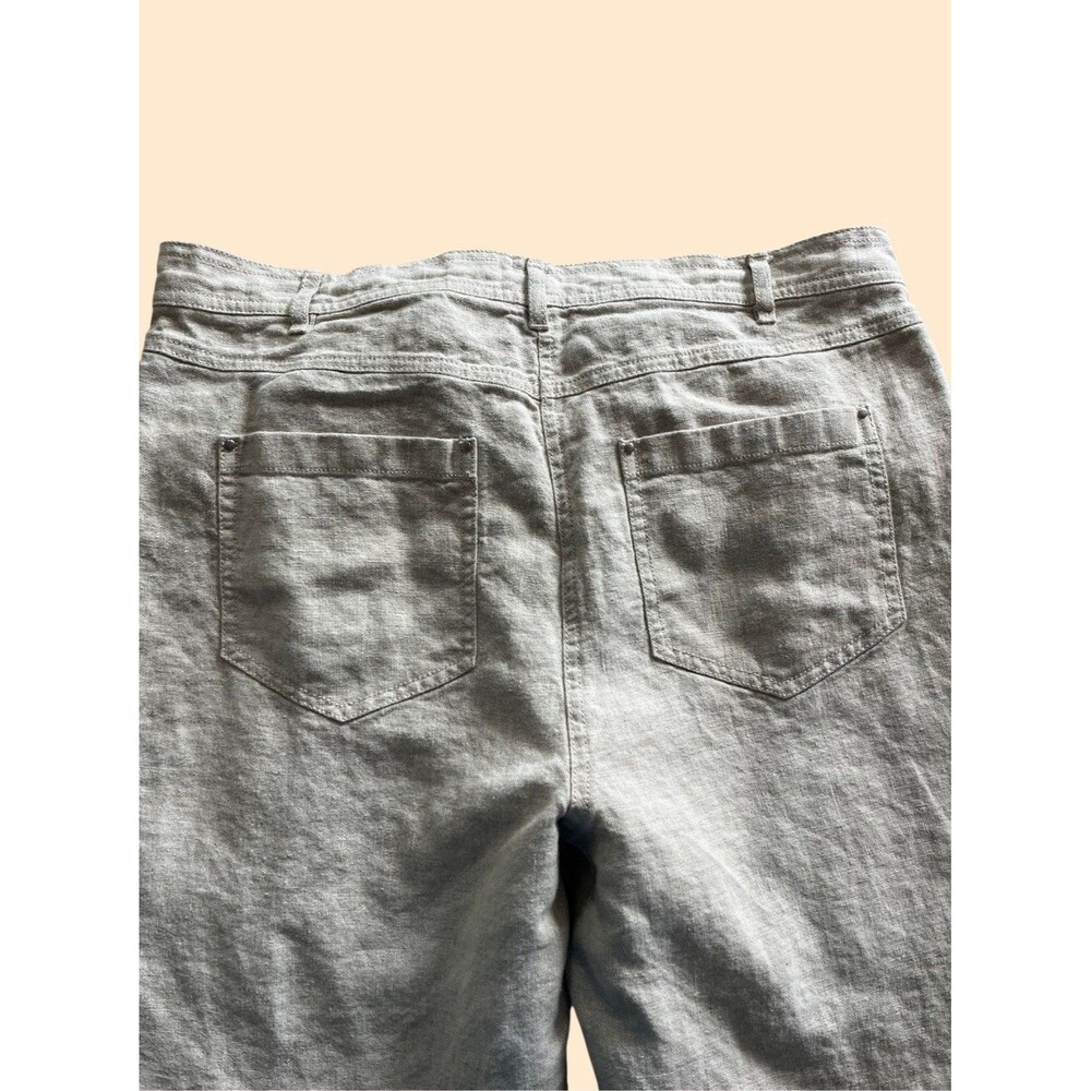 The White Company Natural Linen Colored Linen Pants Size 8 - Picture 5 of 10